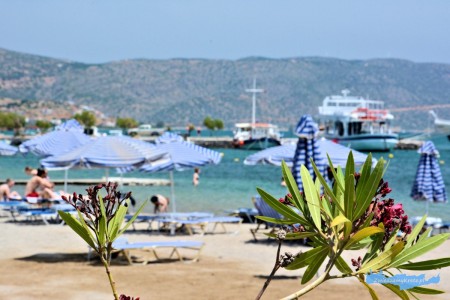 plaża na Elounda Kreta