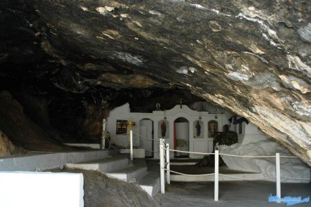 Jaskinia Milatos Kreta kościół Św. Tomasza